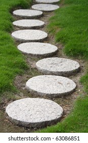 A Stepping Stone Walkway