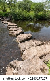 Stepping Stones Across The River Ure