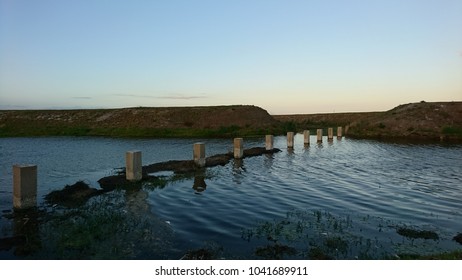 Stepping Stones Over Water