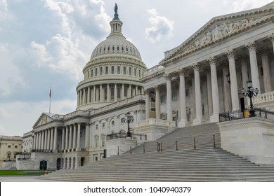 The Steps Of The East Front Of The US Capitol Building