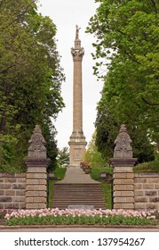 Steps Lead Up To Brock's Monument