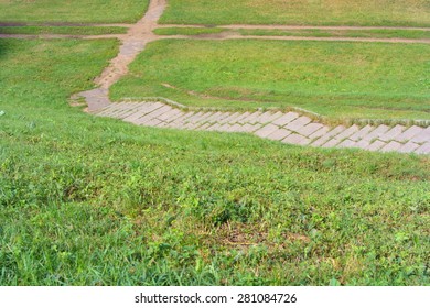 steps in park