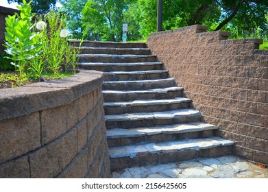 Steps To Somewhere In Park From Boat Landing