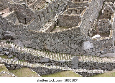 Steps, Stones And Stairs, Machu Picchu, Peru