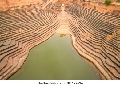 Stepwell In Nahargarh Fort.