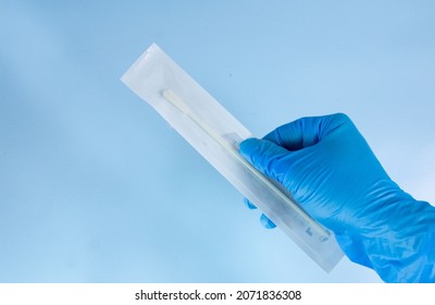 sterile cotton swab