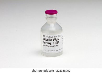 Sterile Water For Injection, Bottle