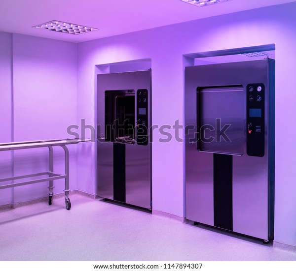 Sterilization Unit Cabinets Stock Photo (Edit Now) 1147894307