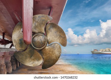 Ship Propeller Images Stock Photos Vectors Shutterstock