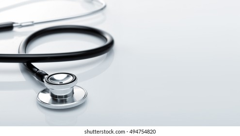stethoscope background. - Shutterstock ID 494754820