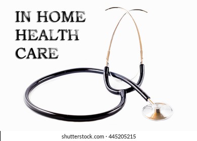 Stethoscope For Doctor With Words 