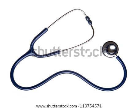 Stethoscope isolated