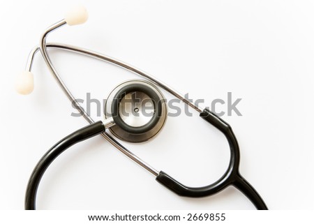 Stethoscope isolated