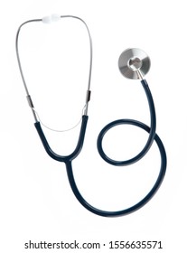 stethoscope isolated on white background - Shutterstock ID 1556635571