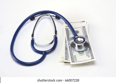 Stethoscope And Money