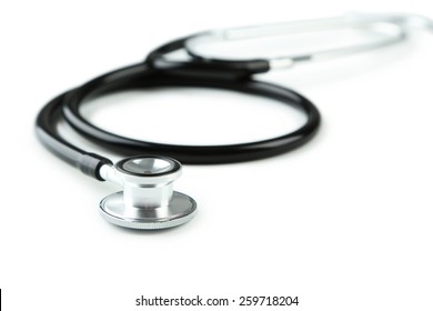 Stethoscope On White Background