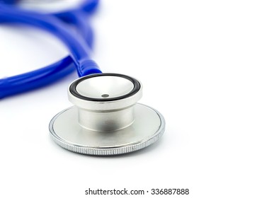 Stethoscope On White Background