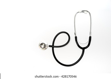 Stethoscope On White Background 