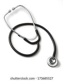 stethoscope in white background - Shutterstock ID 173685527