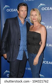 Steve Pate And Nicollette Sheridan At The La Mer And Oceana World Oceans Day Gala. Private Residence, Los Angeles, CA. 06-08-09