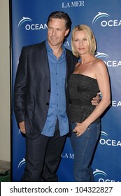 Steve Pate And Nicollette Sheridan  At The La Mer And Oceana World Oceans Day Gala. Private Residence, Los Angeles, CA. 06-08-09