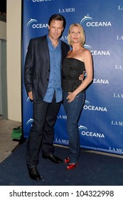 Steve Pate And Nicollette Sheridan  At The La Mer And Oceana World Oceans Day Gala. Private Residence, Los Angeles, CA. 06-08-09