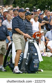 Steve Williams And Tiger Woods - 2004 Ryder Cup