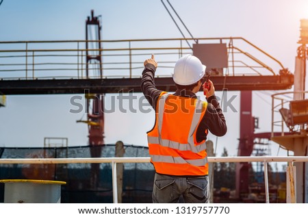 Similar – Image, Stock Photo Swivel bridge at the Rheinauhafen