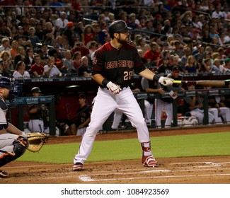 Steven Souza Jr. Right Fielder For The D-Backs At Chase Field In Phoenix,AZ USA May 5,2018.