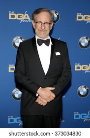 Steven Spielberg at the 68th Annual Directors Guild Of America Awards held at the Hyatt Regency Century Plaza in Los Angeles, USA on February 6, 2016.