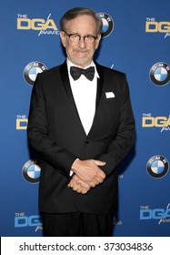 Steven Spielberg at the 68th Annual Directors Guild Of America Awards held at the Hyatt Regency Century Plaza in Los Angeles, USA on February 6, 2016.