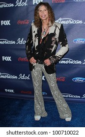 Steven Tyler At The American Idol Season 11 Finalists Party, The Grove, Los Angeles, CA 03-01-12