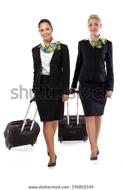 stewardess luggage