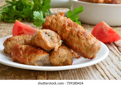 Stewed Meat Rolls