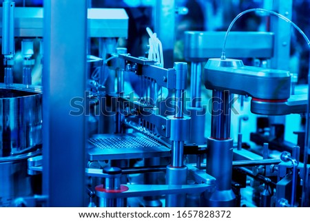Sticker label printer. Barcode digital printer and applicator machine