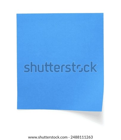 Sticker notes isolated on the white background