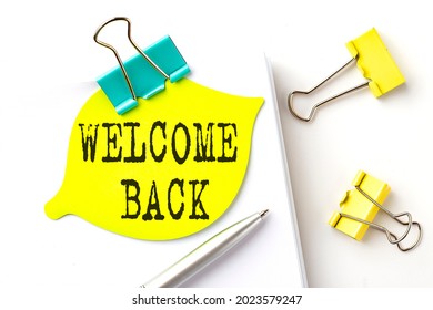 12,376 Welcome back card Images, Stock Photos & Vectors | Shutterstock