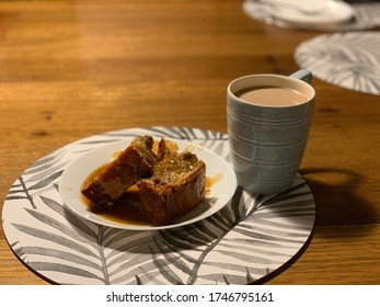 Sticky Date Pudding With Tea