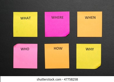 Sticky Notes Brainstorming Session Stock Photo 47758258 | Shutterstock