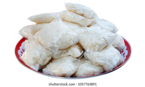 Sticky Rice Put Plastic Bags Easy Stock Photo 1057763891 | Shutterstock