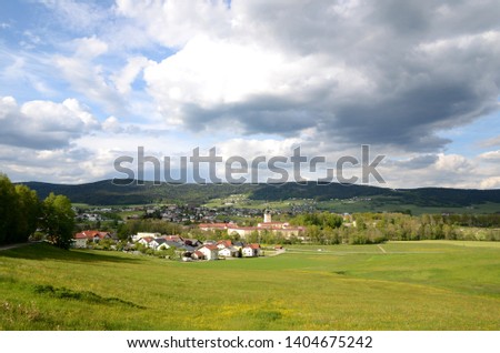 Aigen-Schlägl with Stift Schlägl in Upper Austria