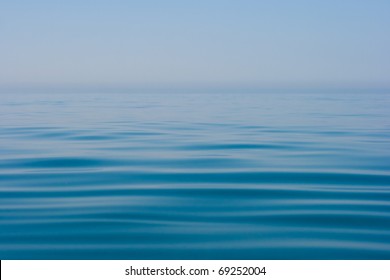 Still Calm Sea Water Surface