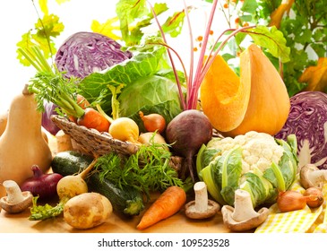 Still Life With Autumn Vegetables