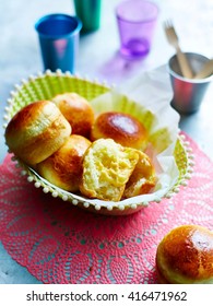 Still Life With Basket Of Filipino Pineapple Pastels (pasalubong)