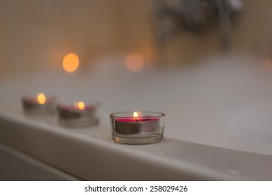 Still Life With Candles Bathroom