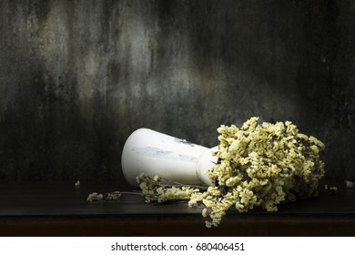 Still Life (Flower Vase Falling)