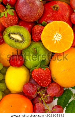 Similar – bunch of fruits Food Fruit