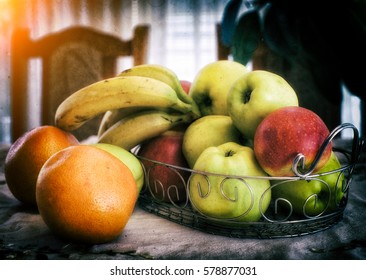 34,638 Fruit basket in kitchen Images, Stock Photos & Vectors ...