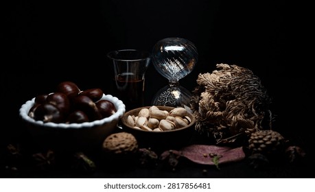Still life is a genre that includes everything that does not have a narrative, does not depict human deeds and events, but instead represents the inanimate world of things such as fruit or food
