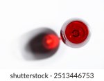 Still Life of Glass of Red Wine